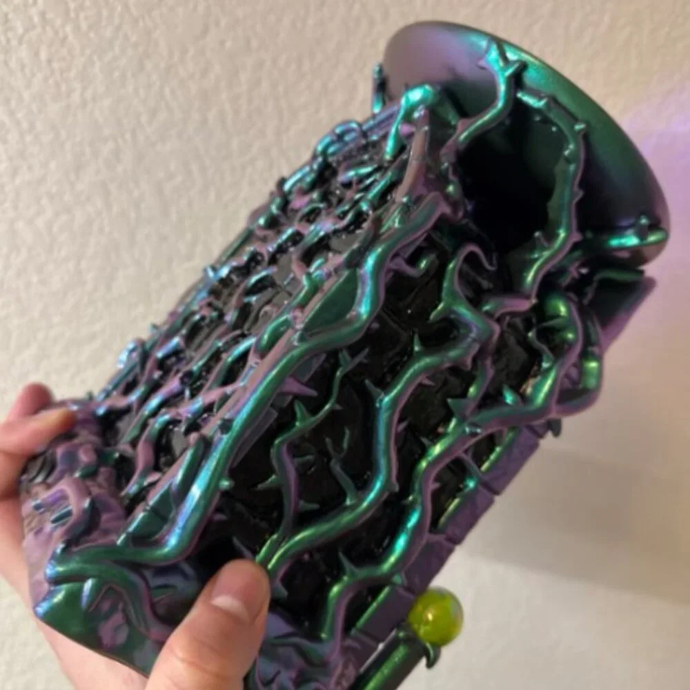 Disney Villains MALEFICENT Dragon Dragon Castle Light-Up Heav Candle Holder NIB